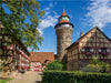 Äußerer Burghof mit Sinwellturm und Brunnenhaus, Nürnberg - CALVENDO Foto-Puzzle - calvendoverlag 29.99