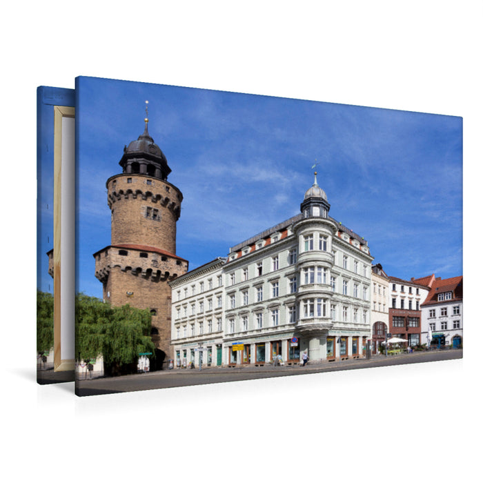 Premium textile canvas Premium textile canvas 120 cm x 80 cm landscape Görlitz 