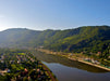 Blick auf die Elbe bei Usti nad Labem - CALVENDO Foto-Puzzle - calvendoverlag 39.99