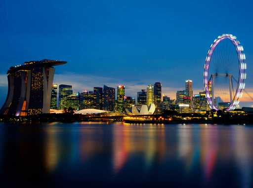 Singapur Stadt der Skylines - CALVENDO Foto-Puzzle - calvendoverlag 39.99