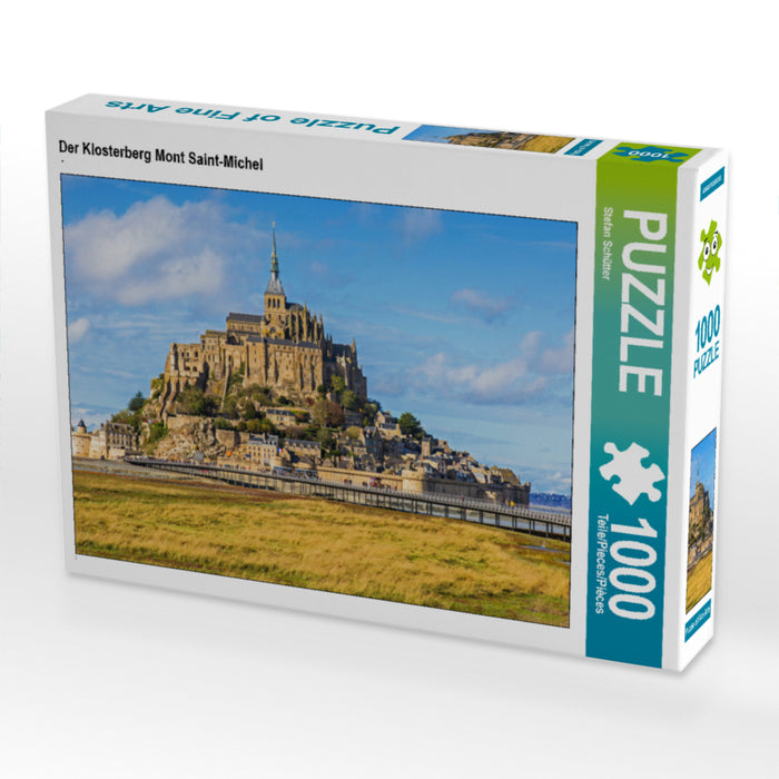 Der Klosterberg Mont Saint-Michel - CALVENDO Foto-Puzzle - calvendoverlag 29.99