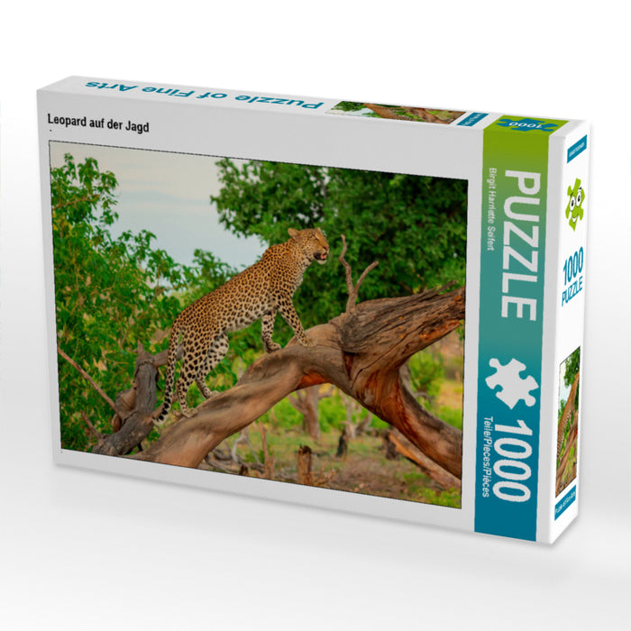 Leopard auf der Jagd - CALVENDO Foto-Puzzle - calvendoverlag 39.99