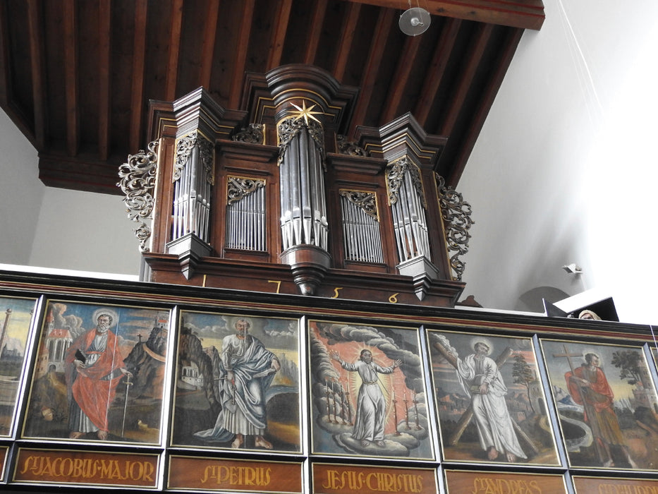 Orgel der bekannten Felsenkirche in Idar-Oberstein - CALVENDO Foto-Puzzle - calvendoverlag 29.99