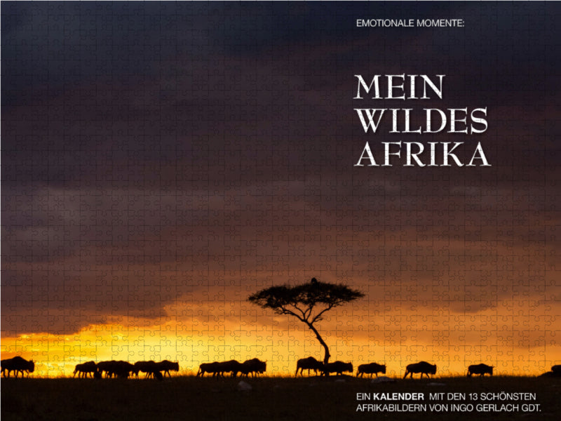 Emotionale Momente: Mein wildes Afrika - CALVENDO Foto-Puzzle - calvendoverlag 29.99