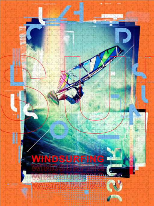 Windsurfen - CALVENDO Foto-Puzzle - calvendoverlag 29.99