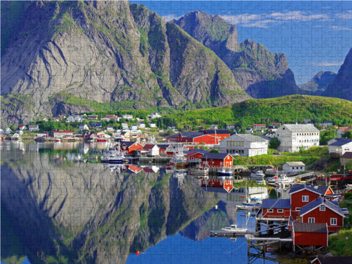 Norwegen: Das Fischerdorf Reine - CALVENDO Foto-Puzzle - calvendoverlag 29.99