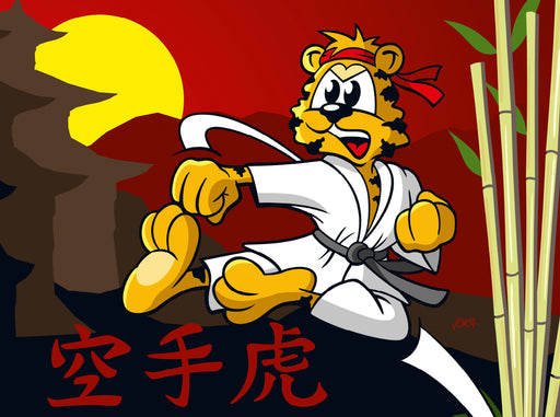 Karate Tiger! - CALVENDO Foto-Puzzle - calvendoverlag 29.99