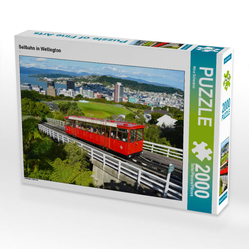 Seilbahn in Wellington - CALVENDO Foto-Puzzle - calvendoverlag 29.99