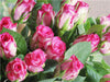 Rosenstrauß in Pink, Weiß und Grün - CALVENDO Foto-Puzzle - calvendoverlag 29.99