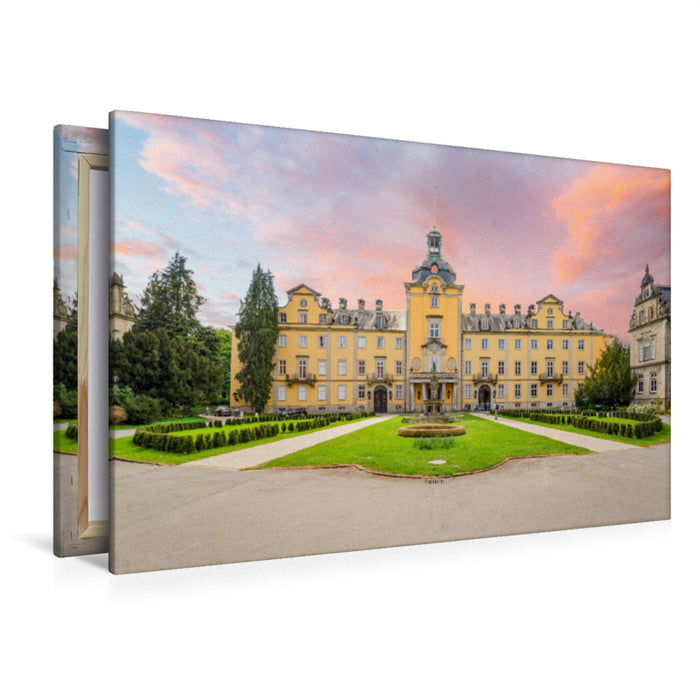 Premium Textil-Leinwand Premium Textil-Leinwand 120 cm x 80 cm quer Ein Motiv aus dem Kalender Bückeburg Impressionen