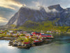 Lofoten im Sonnenuntergang - CALVENDO Foto-Puzzle - calvendoverlag 29.99