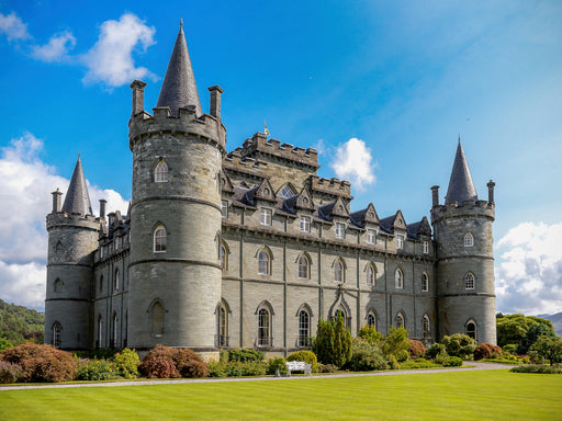 Inveraray Castle am Loch Fyne - CALVENDO Foto-Puzzle - calvendoverlag 29.99