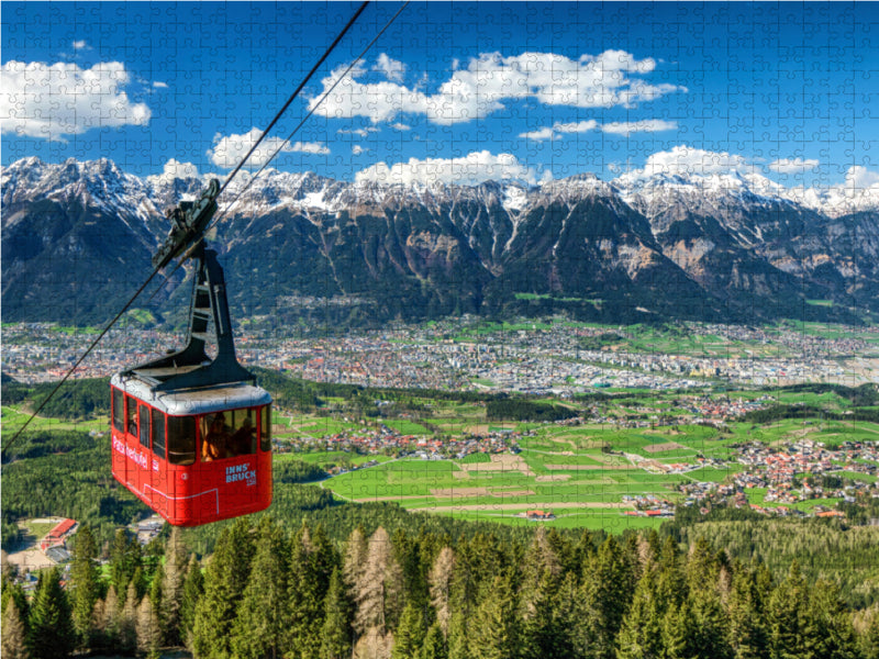 Innsbruck - Stadt in den Alpen - CALVENDO Foto-Puzzle - calvendoverlag 39.99