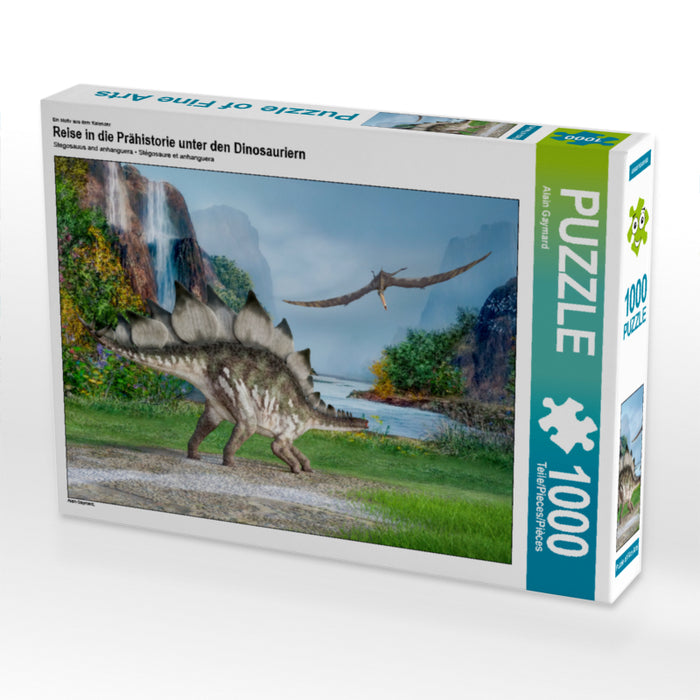 Reise in die Prähistorie unter den Dinosauriern - CALVENDO Foto-Puzzle - calvendoverlag 49.99
