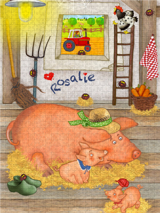 Mein Schwein Rosalie - CALVENDO Foto-Puzzle - calvendoverlag 29.99