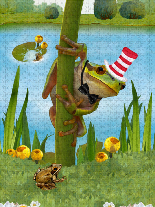 Mein Frosch Fridolin - CALVENDO Foto-Puzzle - calvendoverlag 29.99