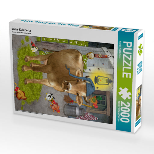 Meine Kuh Berta - CALVENDO Foto-Puzzle - calvendoverlag 29.99