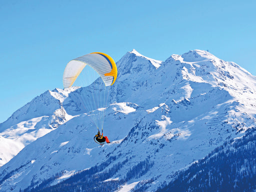 Paraglider vor dem Mont Pourri. - CALVENDO Foto-Puzzle - calvendoverlag 29.99