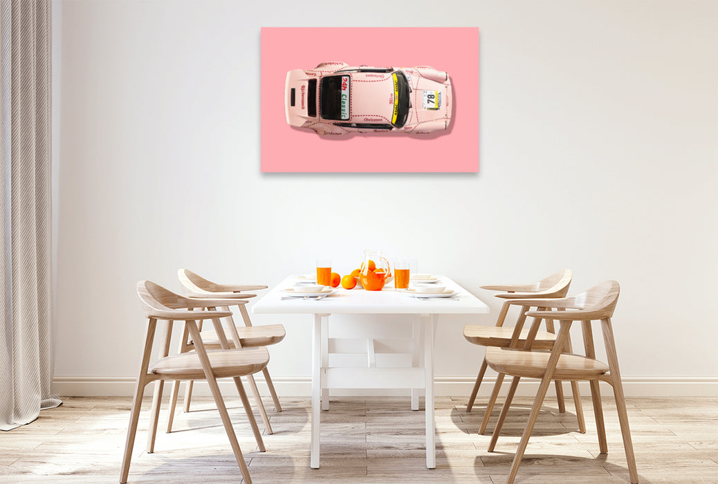 Premium textile canvas Premium textile canvas 120 cm x 80 cm landscape Porsche 911 Carrera 30 RS, 1972 