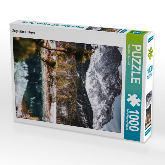 Zugspitze / Eibsee - CALVENDO Foto-Puzzle - calvendoverlag 29.99