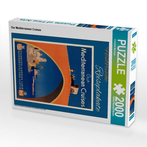 Our Mediterranean Cruises - CALVENDO Foto-Puzzle - calvendoverlag 29.99
