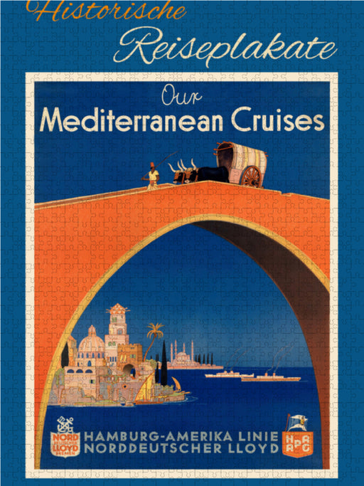 Our Mediterranean Cruises - CALVENDO Foto-Puzzle - calvendoverlag 29.99