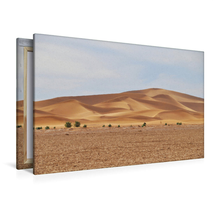 Premium textile canvas Premium textile canvas 120 cm x 80 cm across sand matter 