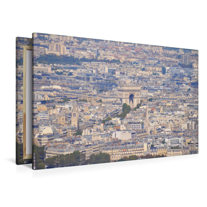 Premium textile canvas Premium textile canvas 120 cm x 80 cm across Triumphal Arch 