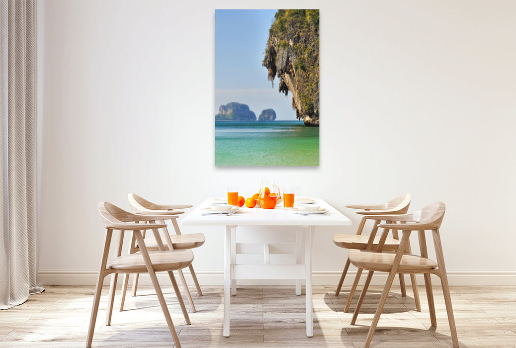 Premium textile canvas Premium textile canvas 80 cm x 120 cm high Krabi 