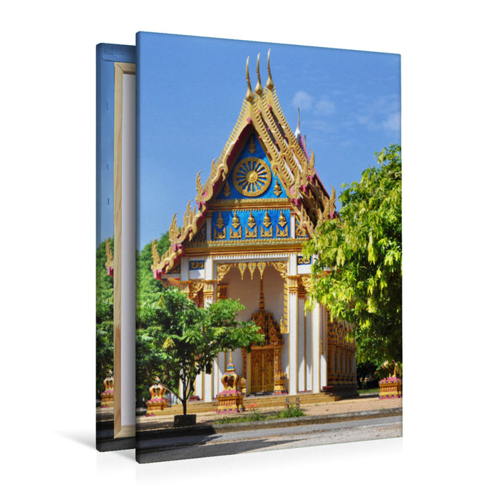 Premium textile canvas Premium textile canvas 80 cm x 120 cm high Small Temple 