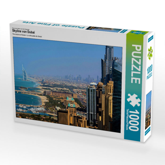 Skyline von Dubai - CALVENDO Foto-Puzzle - calvendoverlag 29.99