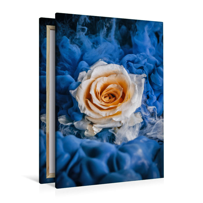 Premium textile canvas Premium textile canvas 80 cm x 120 cm high Magic rose 