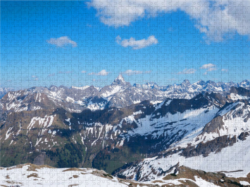 Alpenpanorama Fellhorn - CALVENDO Foto-Puzzle - calvendoverlag 39.99