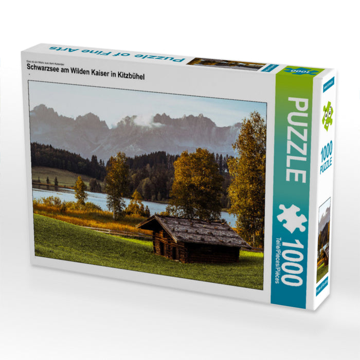 Schwarzsee am Wilden Kaiser in Kitzbühel - CALVENDO Foto-Puzzle - calvendoverlag 29.99