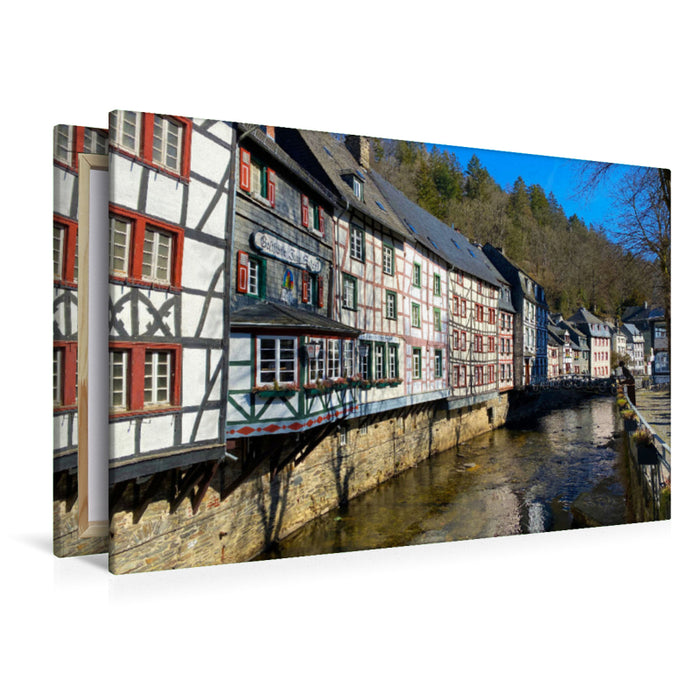 Premium Textil-Leinwand Premium Textil-Leinwand 120 cm x 80 cm quer Markt