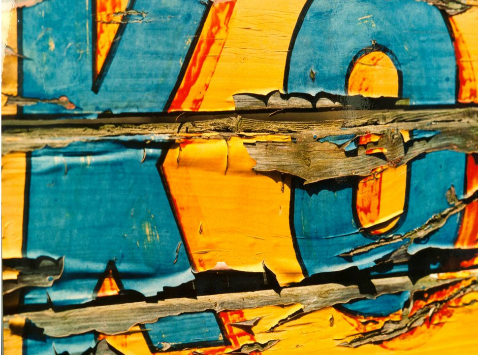 Lack ab! Details von altem Holz und abblätternder Farbe - CALVENDO Foto-Puzzle - calvendoverlag 39.99