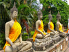 Buddha Statuen in Ayutthaya Thailand - CALVENDO Foto-Puzzle - calvendoverlag 29.99
