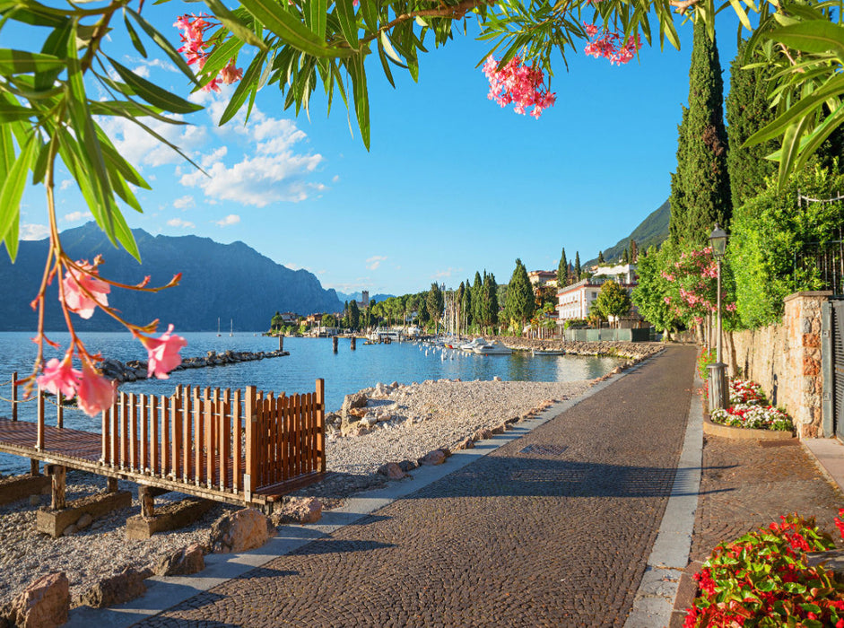 Uferpromenade Malcesine, Italien - CALVENDO Foto-Puzzle - calvendoverlag 29.99