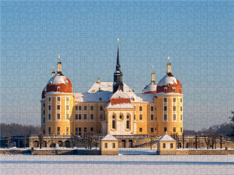 Das Schloss Moritzburg - CALVENDO Foto-Puzzle - calvendoverlag 29.99