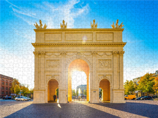 Das  Brandenburger Tor in Potsdam - CALVENDO Foto-Puzzle - calvendoverlag 29.99
