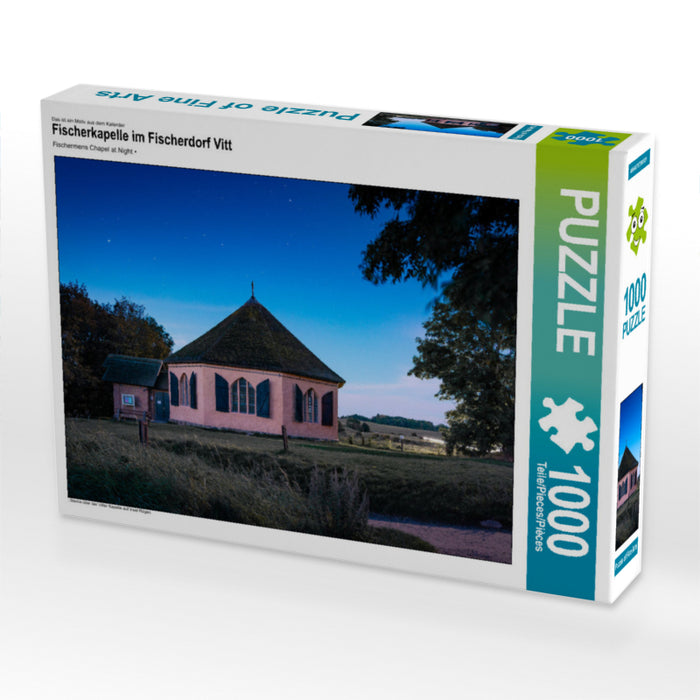 Fischerkapelle im Fischerdorf Vitt - CALVENDO Foto-Puzzle - calvendoverlag 30.99