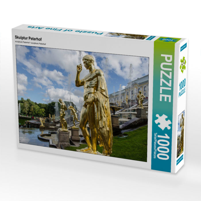 Skulptur Peterhof - CALVENDO Foto-Puzzle - calvendoverlag 29.99