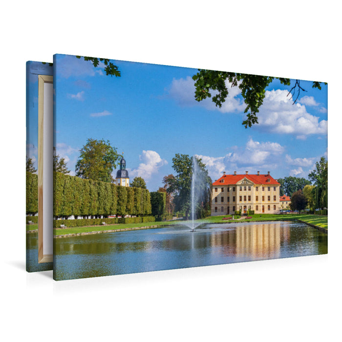 Premium textile canvas Premium textile canvas 120 cm x 80 cm landscape The Palais 