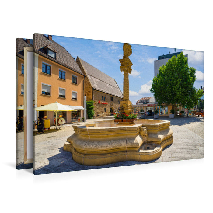 Premium textile canvas Premium textile canvas 120 cm x 80 cm across A motif from the Neckarsulm Impressions calendar 