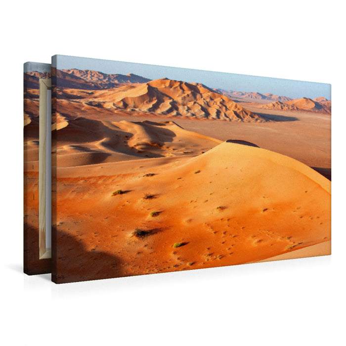 Toile textile premium Toile textile premium 90 cm x 60 cm paysage Oman - Rub al-Chali 