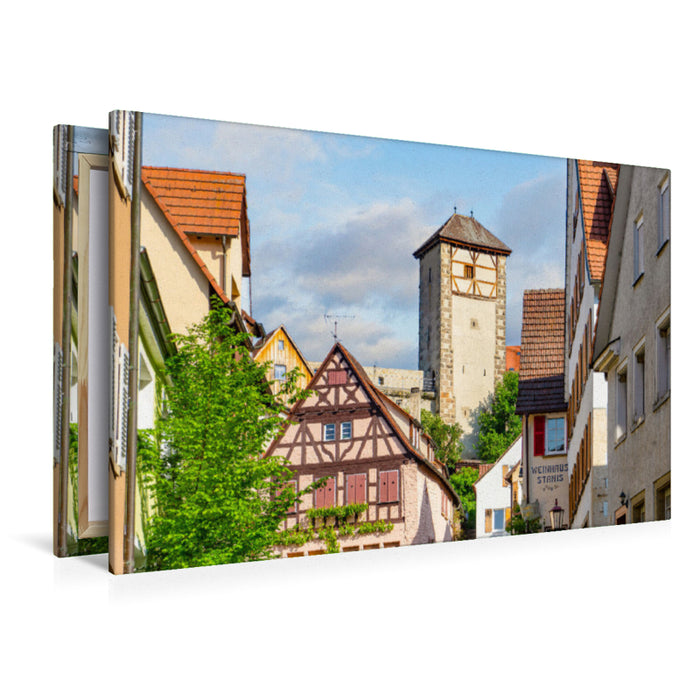 Premium Textil-Leinwand Premium Textil-Leinwand 120 cm x 80 cm quer Ein Motiv aus dem Kalender Rottenburg am Neckar Impressionen