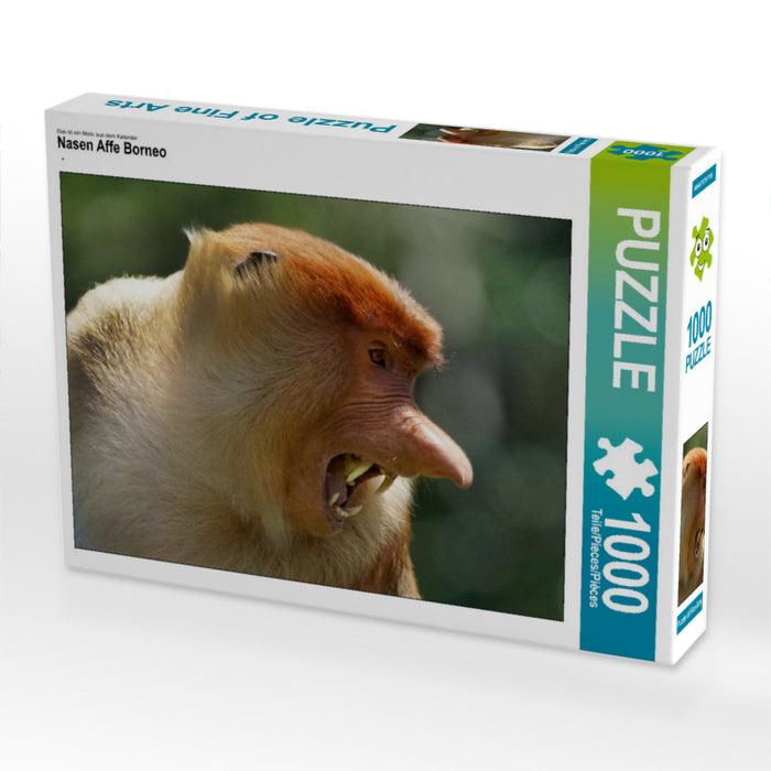 Nasen Affe Borneo - CALVENDO Foto-Puzzle - calvendoverlag 29.99