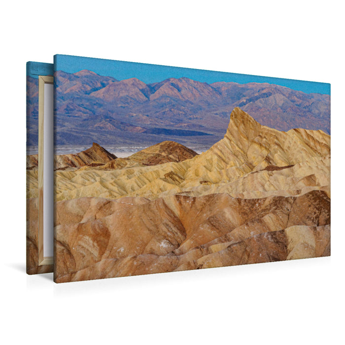 Premium textile canvas Premium textile canvas 120 cm x 80 cm landscape Morning mood at Zabriskie Point 