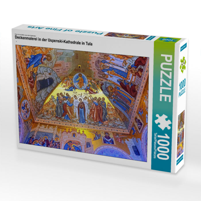 Deckenmalerei in der Uspenski-Kathedrale in Tula - CALVENDO Foto-Puzzle - calvendoverlag 29.99