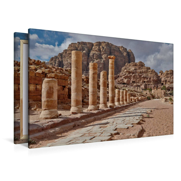 Premium textile canvas Premium textile canvas 120 cm x 80 cm across Colonnade Street Cardo Maximus 